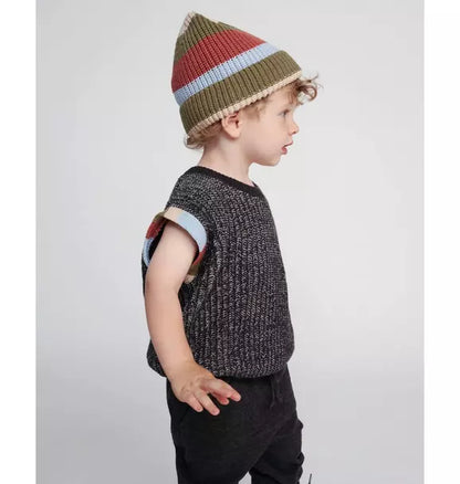 Beanie Stripe Chunky - Multicolor Stripe