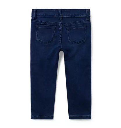 Skinny Jean In Night Sky Wash
