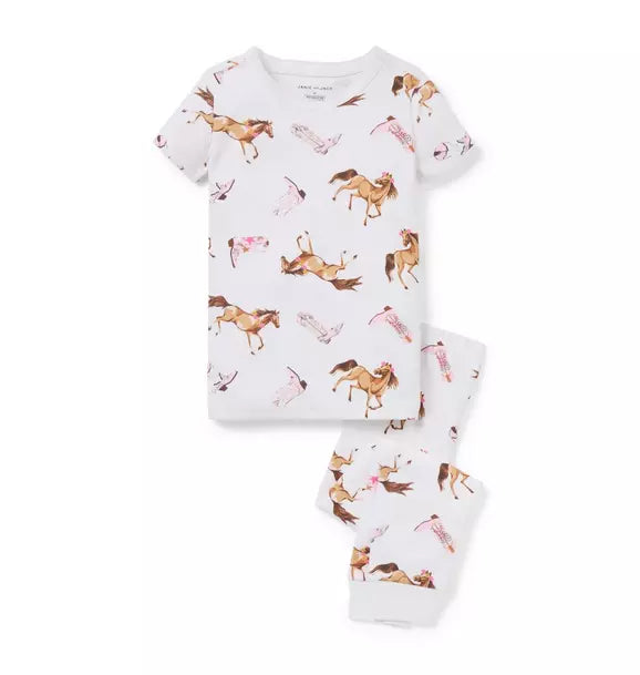 Good Night Pajama In Horse Friends