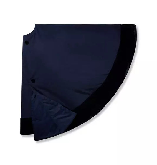 Christmas Tree Skirt in Navy