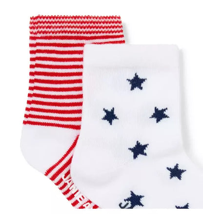 Baby Stars And Stripes Sock 2-Pack