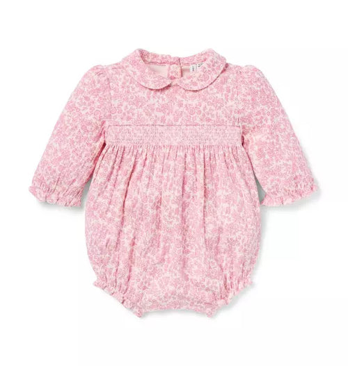 Baby Ditsy Floral Smocked Romper