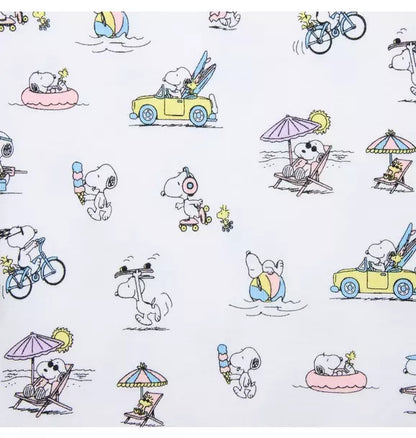 Good Night Short Pajama In Peanuts Snoopy Vacation