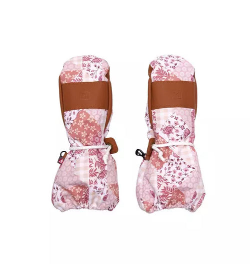 Patchwork Waterproof Ski Mitten