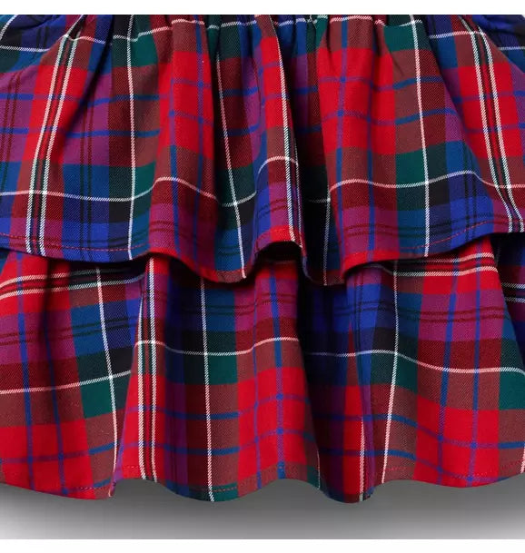 Tartan Tiered Skirt
