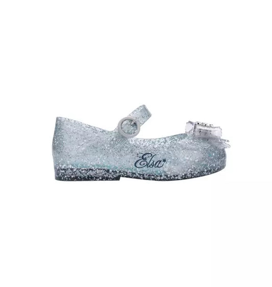 Toddler Sweet Love+Princess Mary Jane Ballet Flat in Glitter Blue