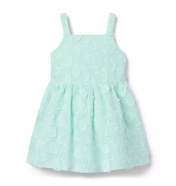 Floral Appliqué Dress