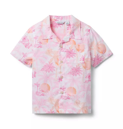 Serena Williams x Janie and Jack Toile Tour Cabana Shirt