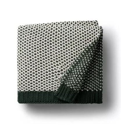 Honeycomb Forest Baby Blanket