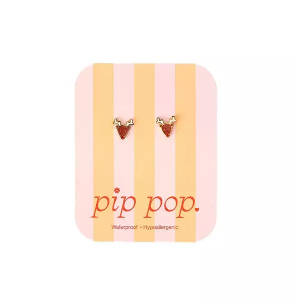 Reindeer Stud Earrings