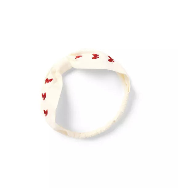 Baby Embroidered Corduroy Soft Headband