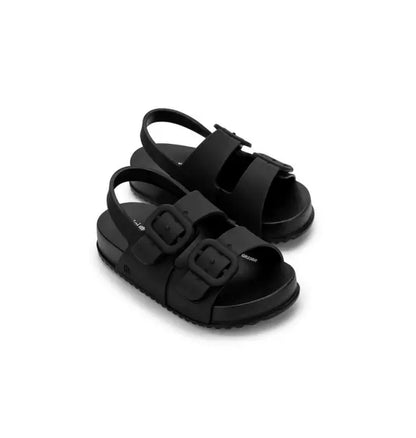 Toddler Cozy Sandal in Matte Black