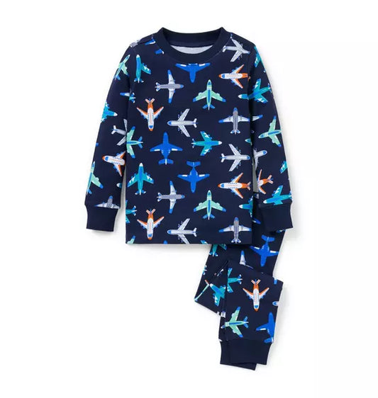 Good Night Pajama In Airplane