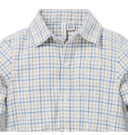 Baby Gingham Flannel Bodysuit