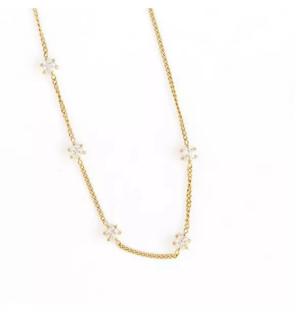 Diamond Repeat Necklace