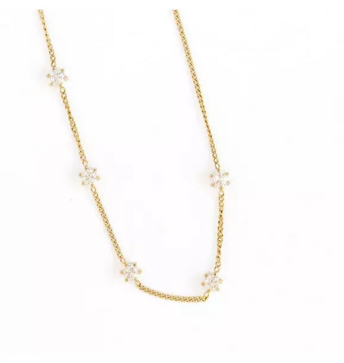Diamond Repeat Necklace