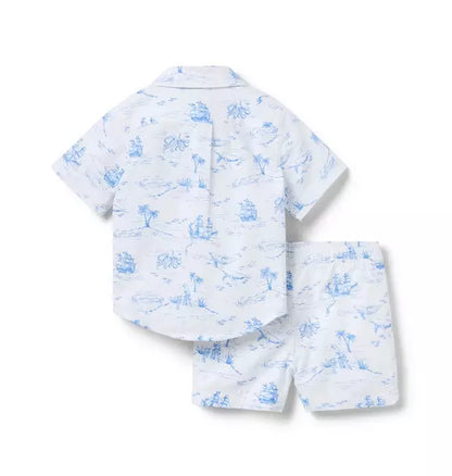 The Cabana Matching Baby Set