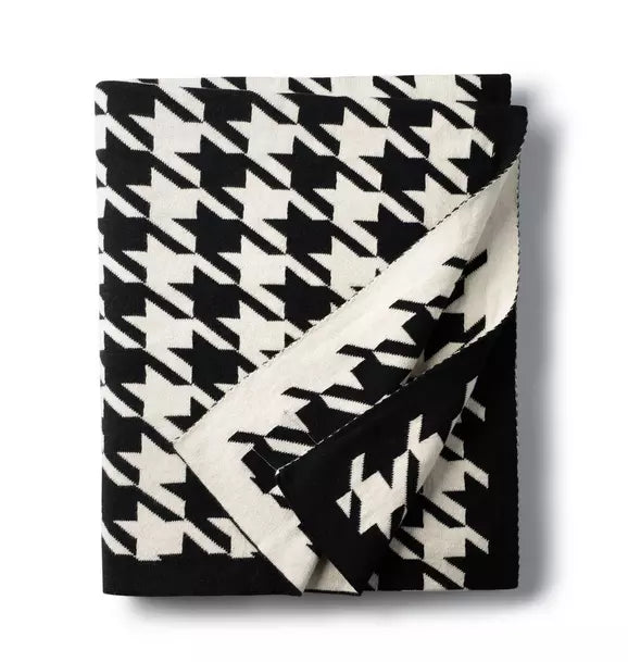 Houndstooth Throw