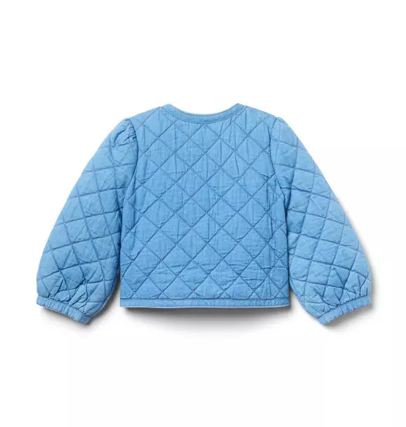 The Chambray Quilted Jacket