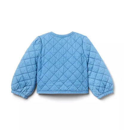 The Chambray Quilted Jacket