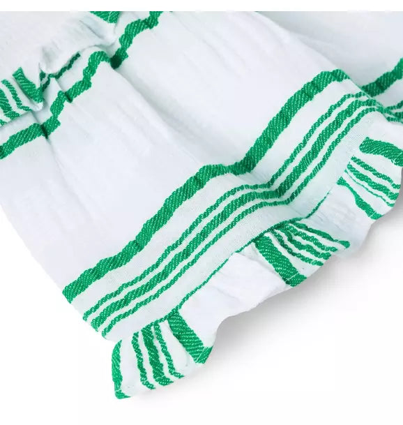 Striped Ruffle Dress