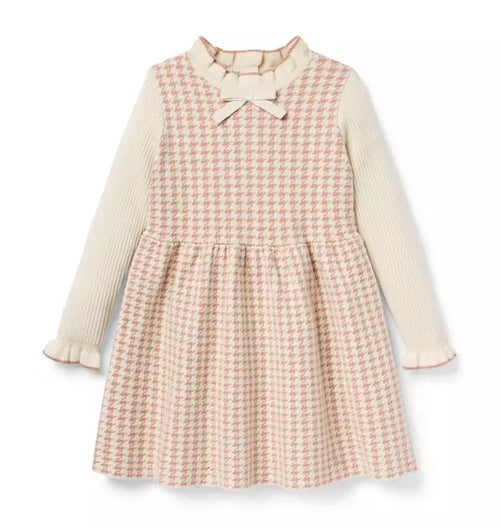 The Houndstooth Sweater Dress