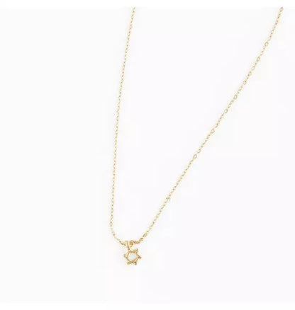 Star Of David Pendant Necklace