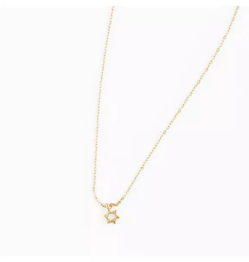Star Of David Pendant Necklace