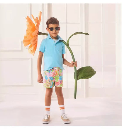 Recycled Floral Swim Trunk