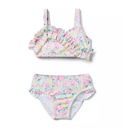 Serena Williams x Janie and Jack Floral Flair Recycled Swimsuit