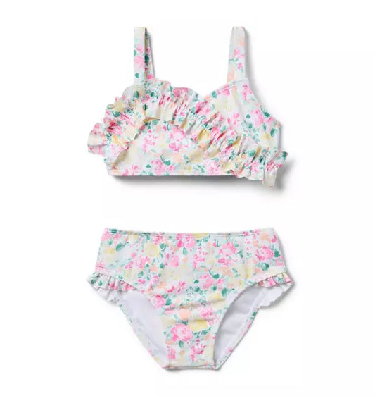 Serena Williams x Janie and Jack Floral Flair Recycled Swimsuit