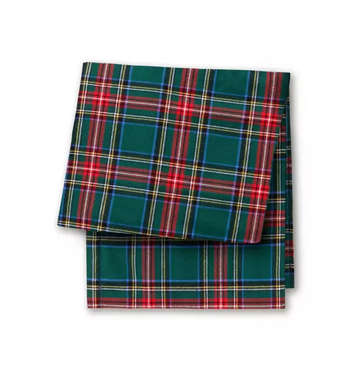 Signature Twill Table Runner in Kensington Tartan