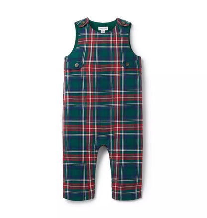 The Tartan Baby Overall