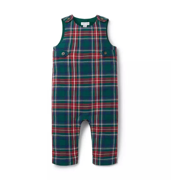 The Tartan Baby Overall