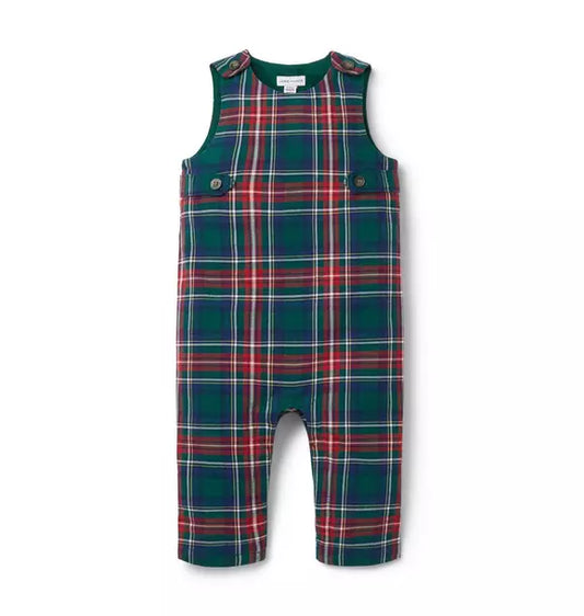 The Tartan Baby Overall