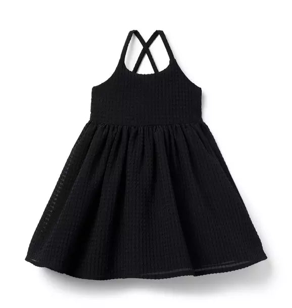 Seersucker Crossback Dress