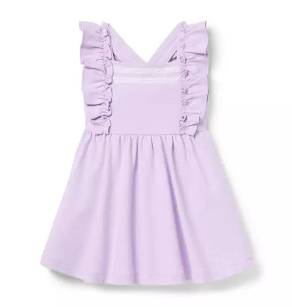 Ruffle Ponte Dress