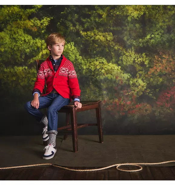 The Fair Isle Cardigan