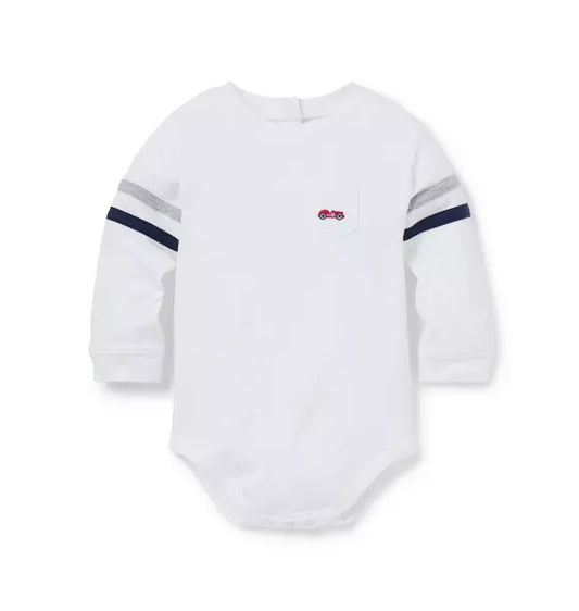 Baby Race Car Bodysuit