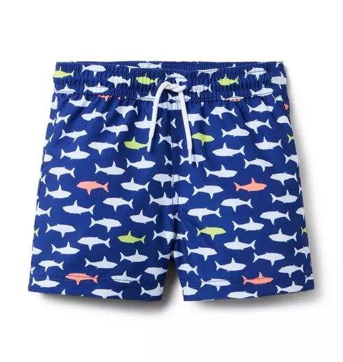 Recycled Shark Swim Trunk