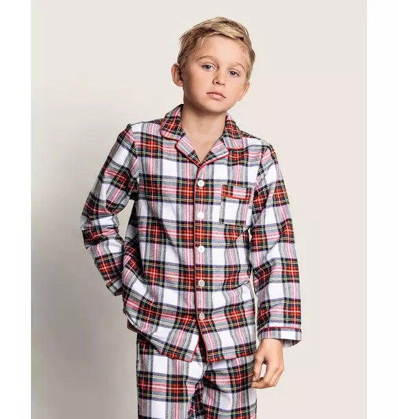 Petite Plume Balmoral Tartan Pajama Set
