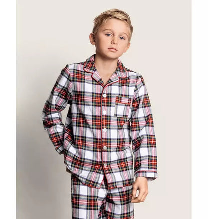 Petite Plume Balmoral Tartan Pajama Set