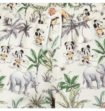 Disney Mickey Mouse Recycled Safari Swim Trunk
