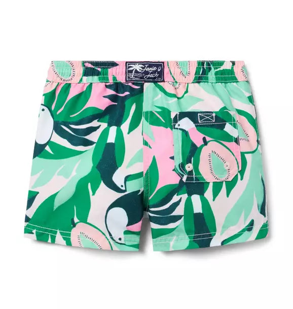Recycled Toucan Swim Trunk