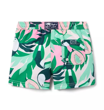 Recycled Toucan Swim Trunk
