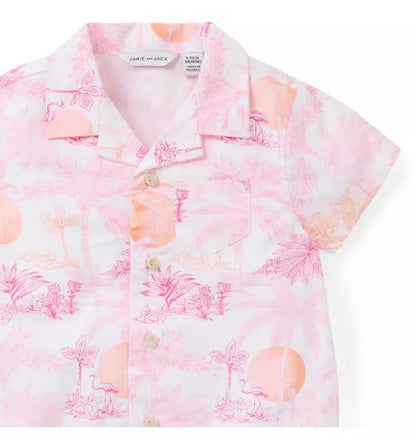 Serena Williams x Janie and Jack Toile Tour Baby Romper