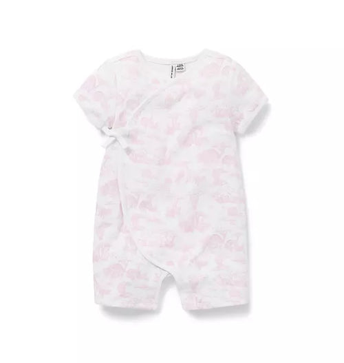 Baby Safari Toile Romper