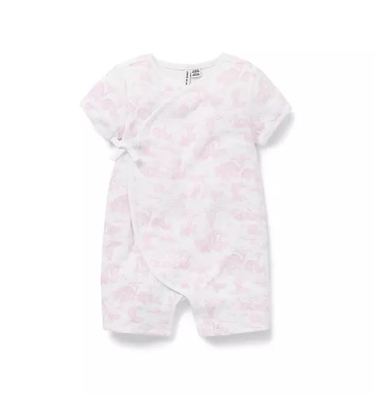 Baby Safari Toile Romper