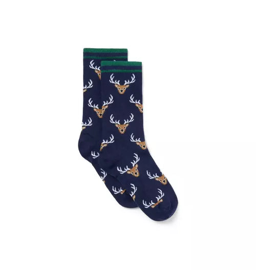 Deer Icon Sock