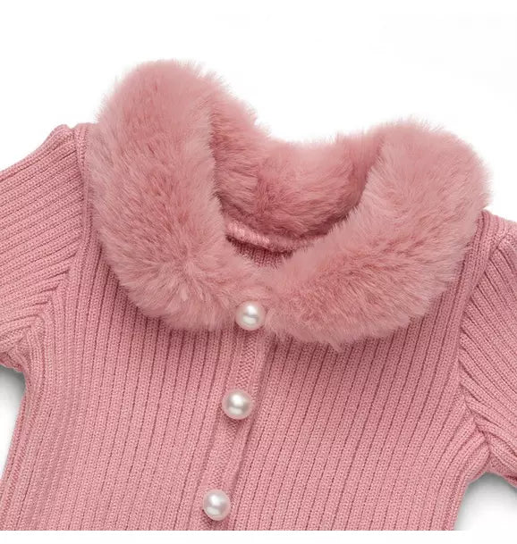 American Girl® x Janie and Jack Ribbed Cardigan For Dolls